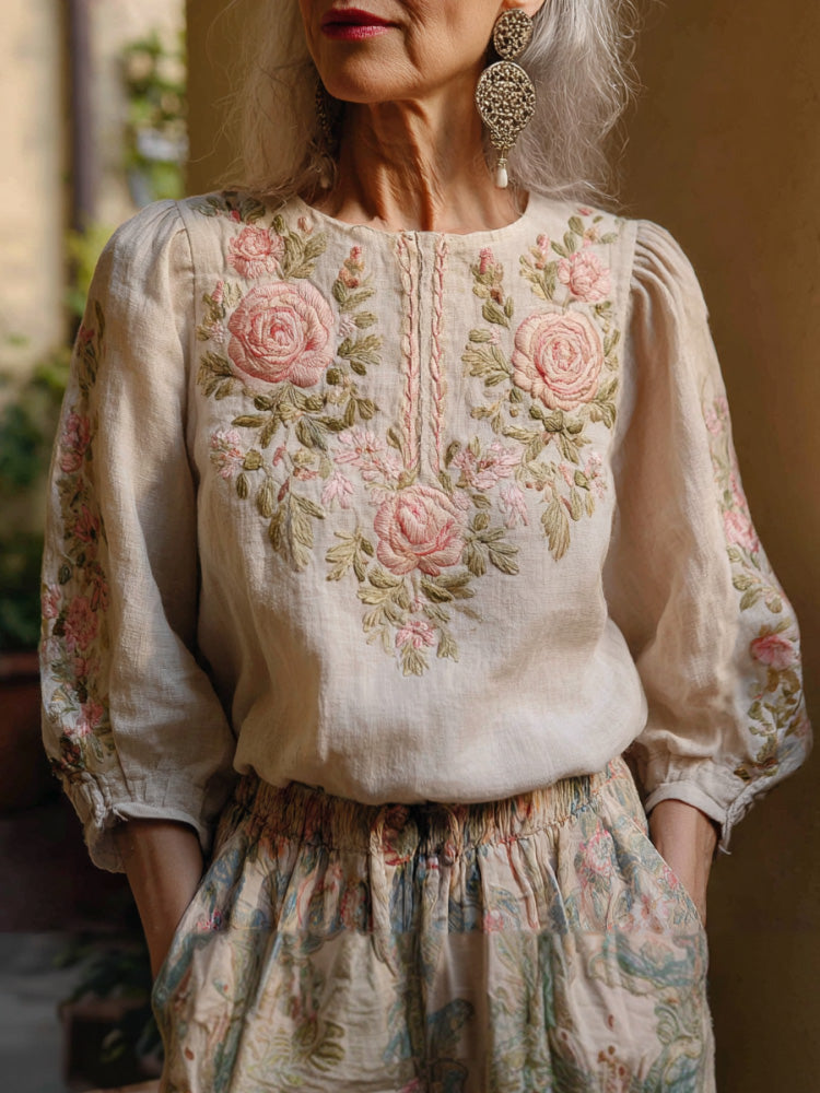 Chemise au design gracieux