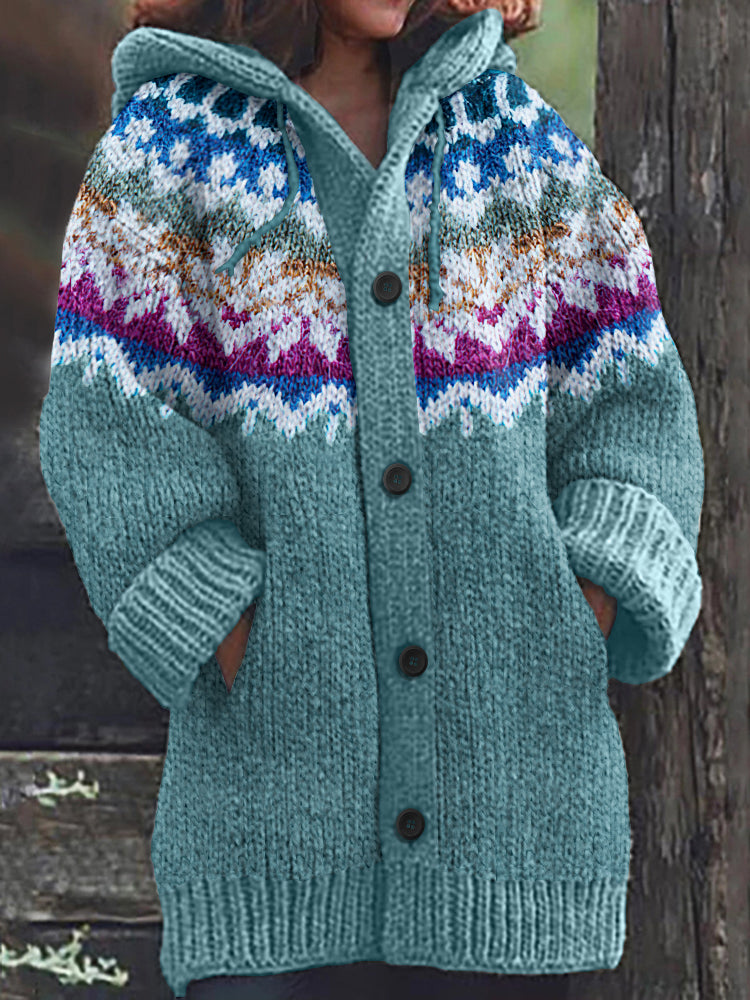Cardigan au style vintage intemporel