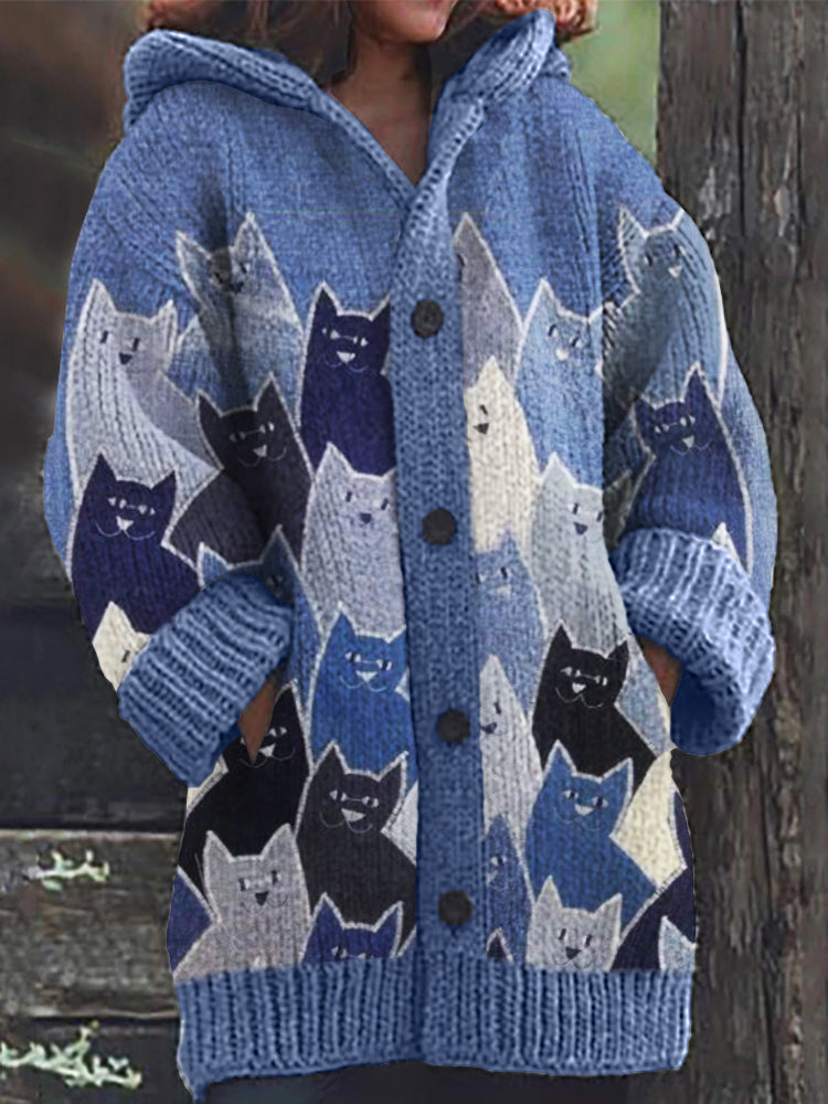 Cardigan au style vintage intemporel