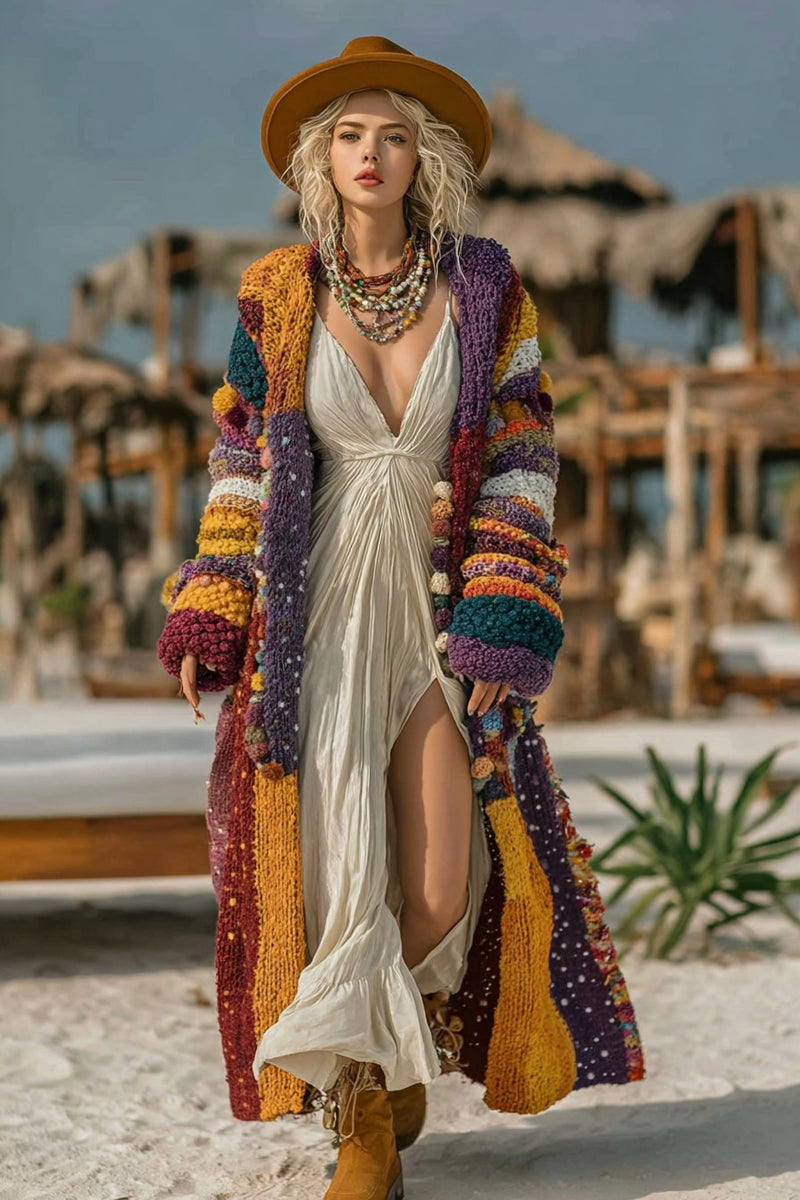 Cardigan au style vintage intemporel