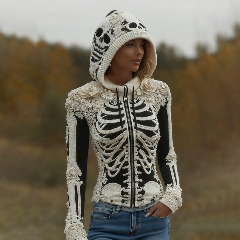 Pull au design réfléchi