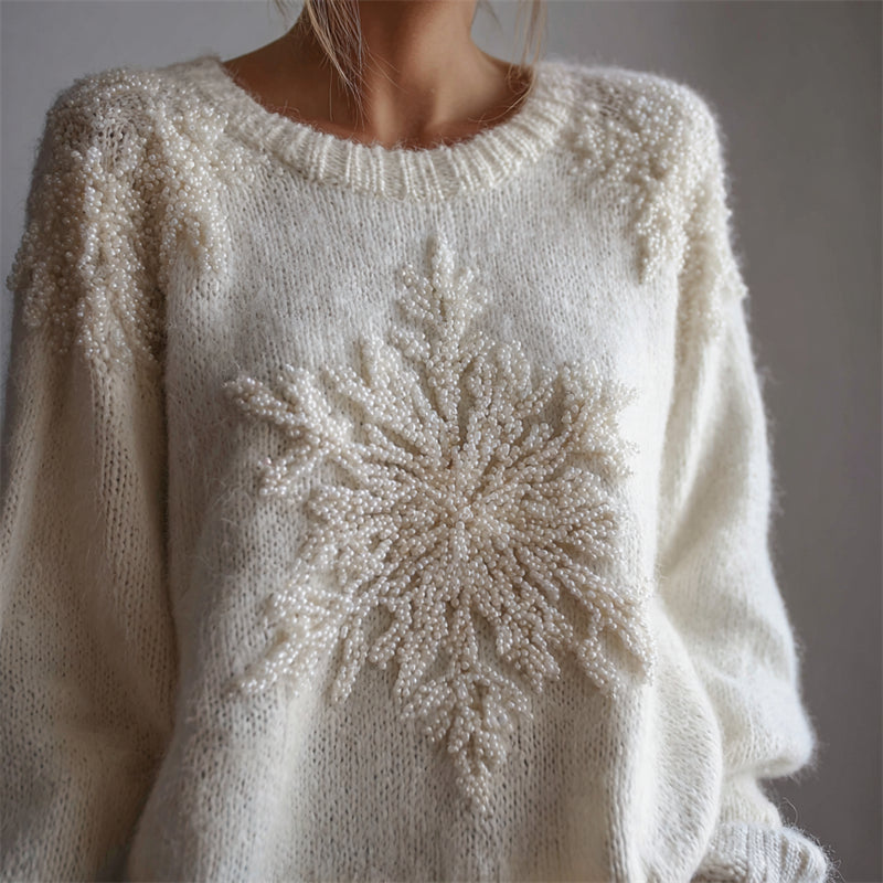 Pull au design réfléchi
