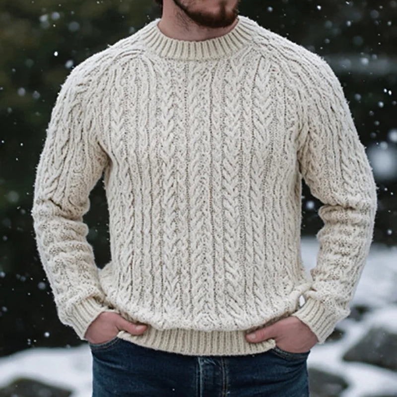 Pull au design classique