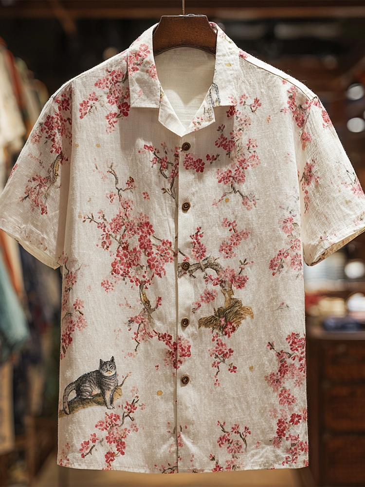 Chemise au style vintage intemporel