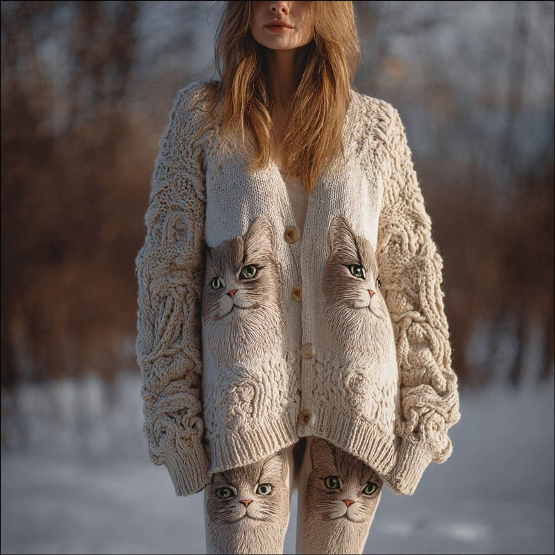 Cardigan vintage classique