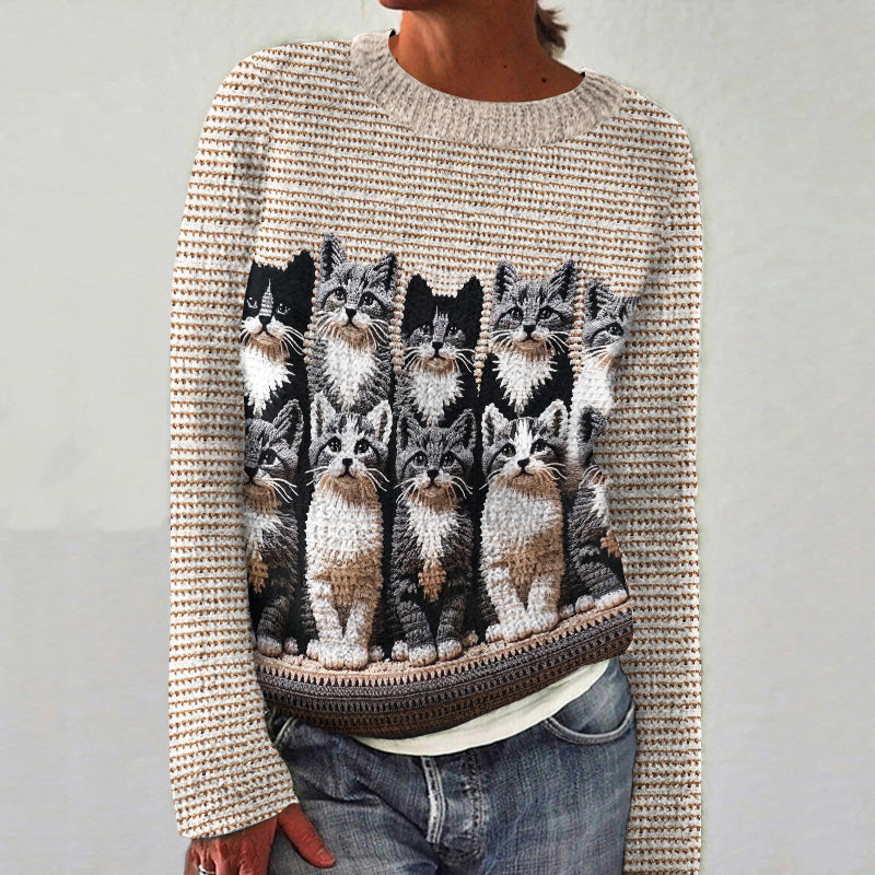 Pull vintage classique
