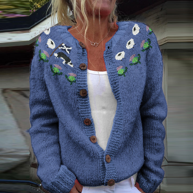 Cardigan magnifiquement confectionné