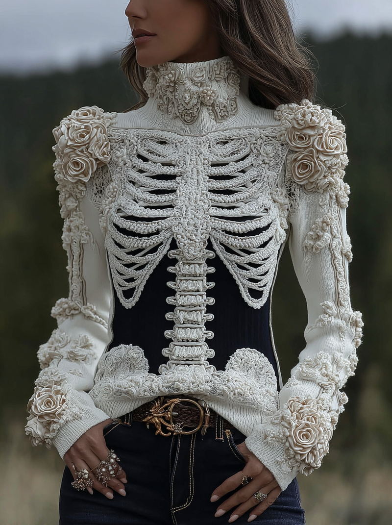 Pull vintage classique