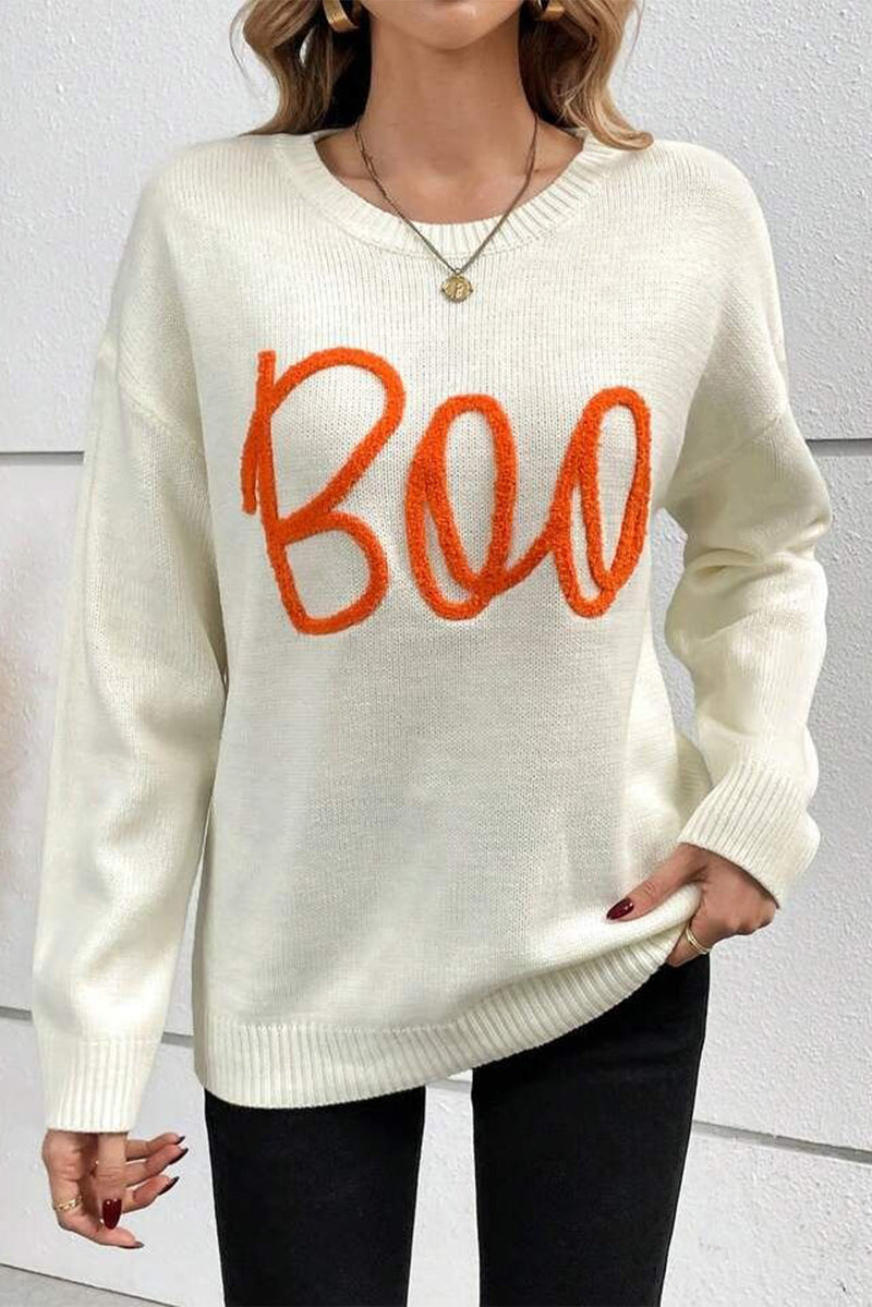 Pull au design réfléchi
