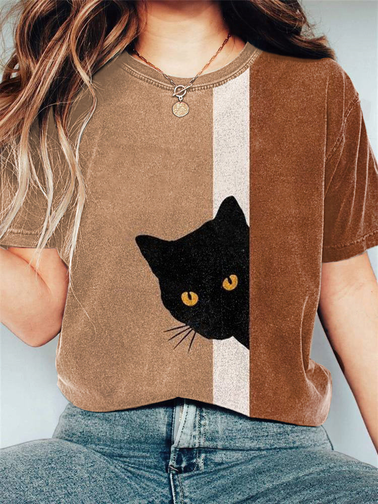T-Shirt au design réfléchi