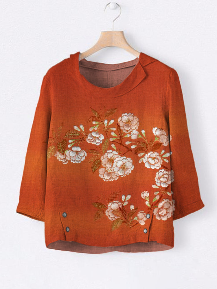 Chemise au design gracieux