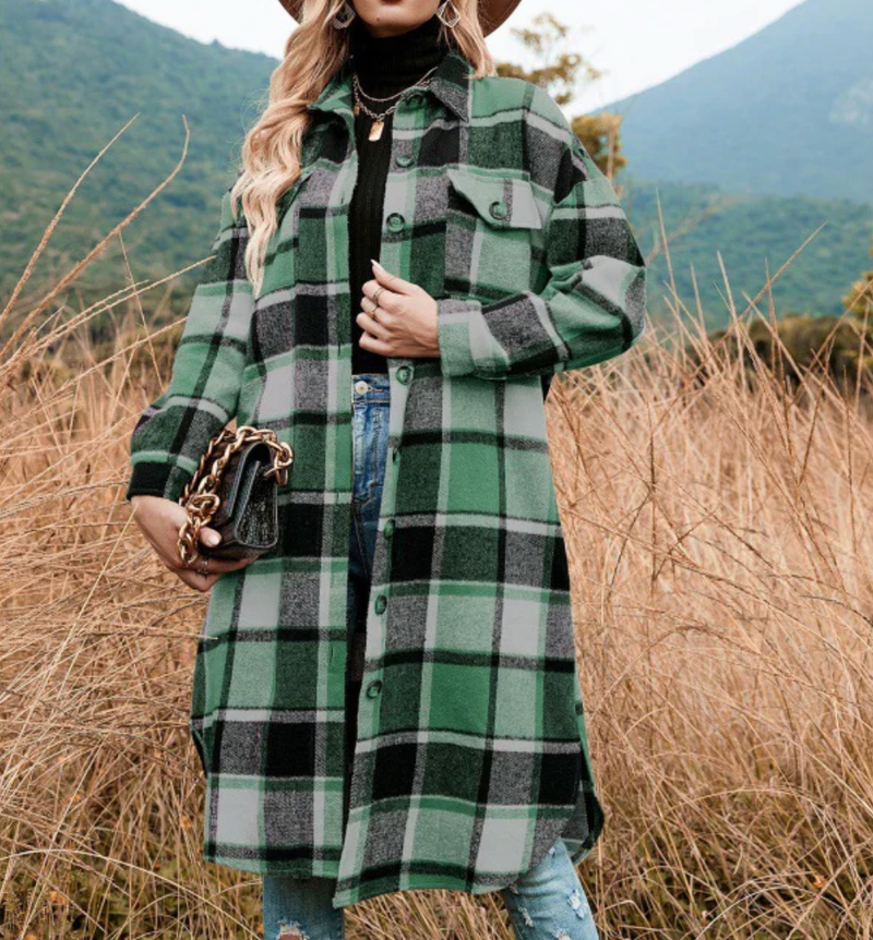 Manteau au style vintage intemporel