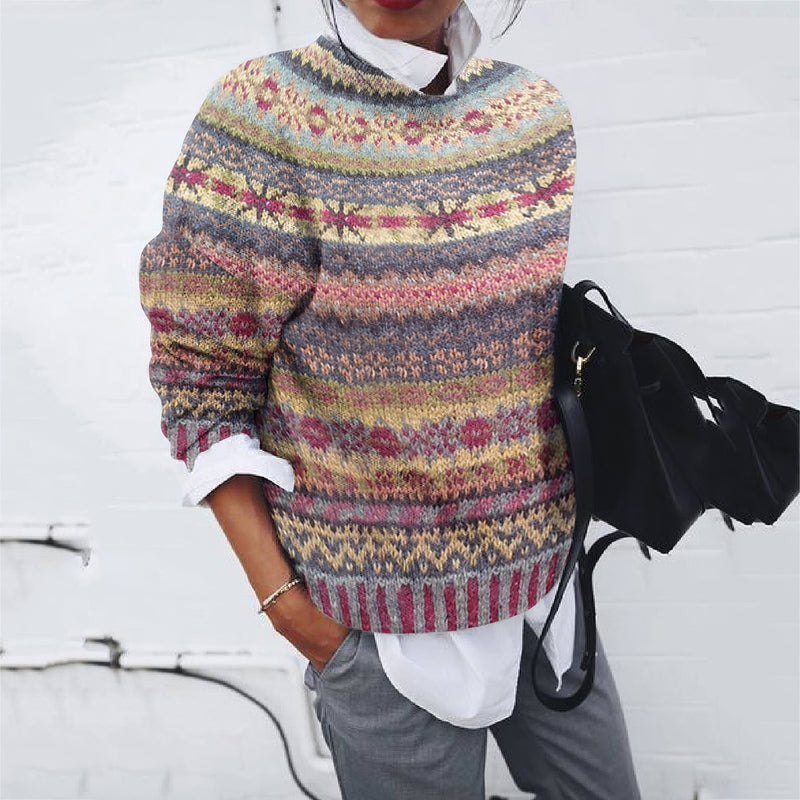 Pull au design réfléchi