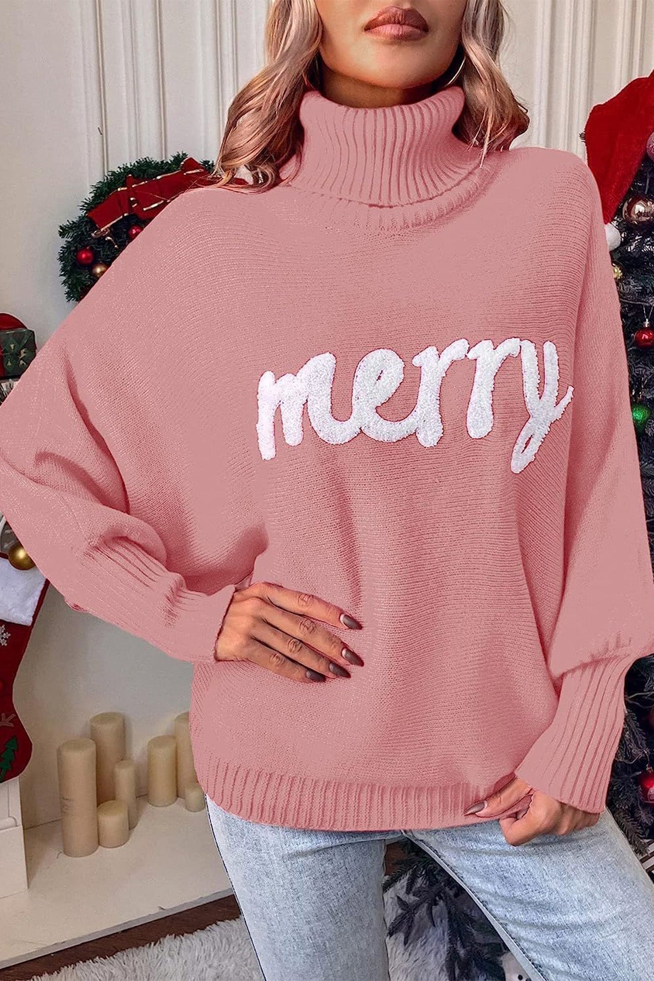 Pull au design réfléchi
