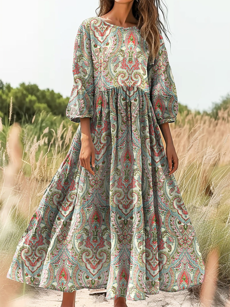 Robe au style vintage intemporel