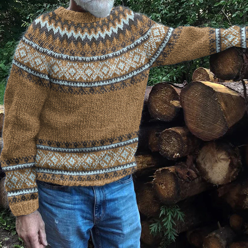 Pull au design réfléchi