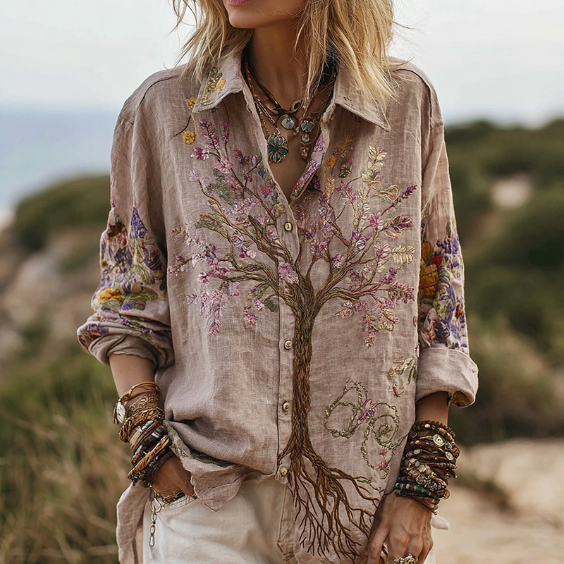 Chemise au design gracieux