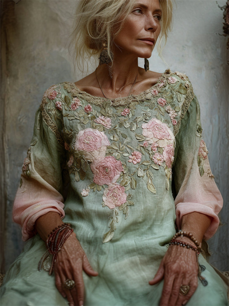 Robe au style vintage intemporel