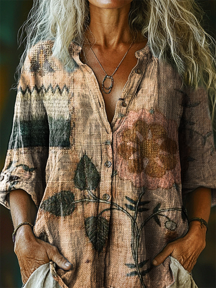 Chemise au design gracieux