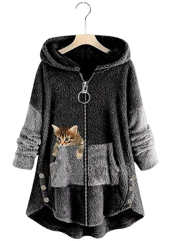 Manteau au design réfléchi