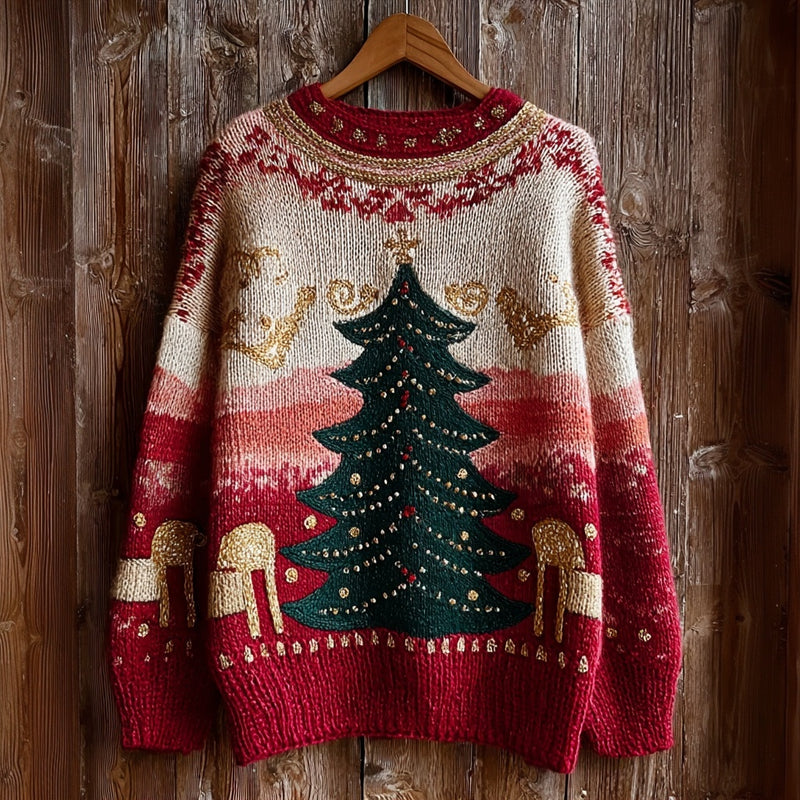 Pull au design réfléchi
