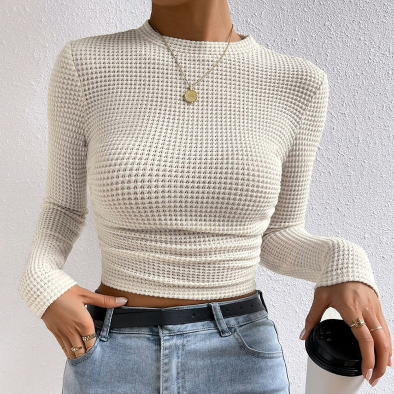 Pull au design réfléchi