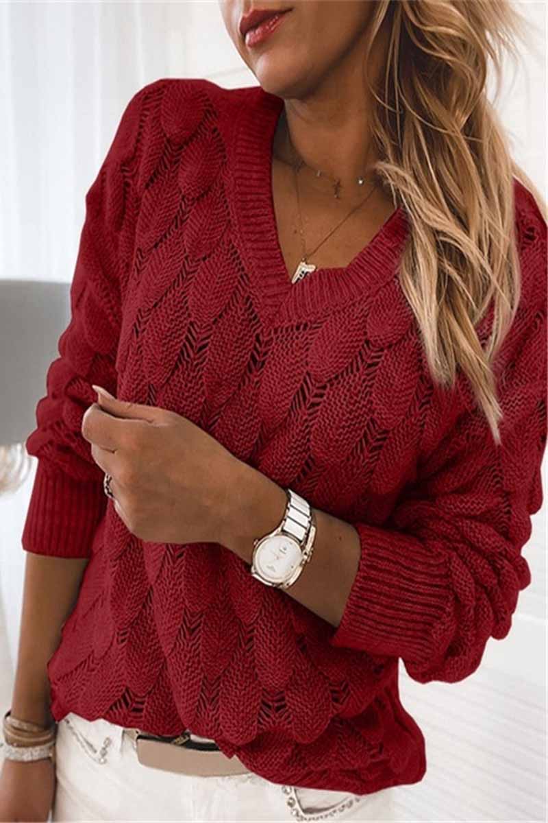 Pull au design réfléchi