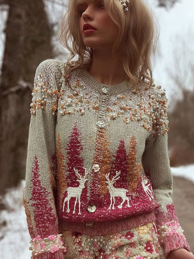 Cardigan au design gracieux
