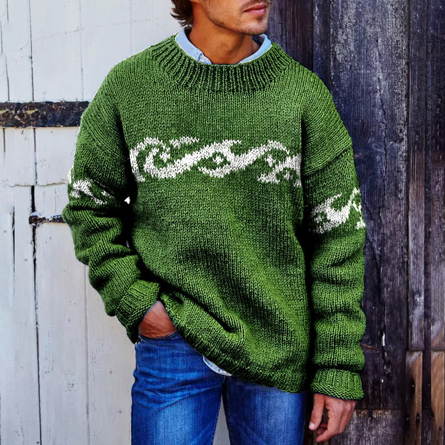 Pull au design classique