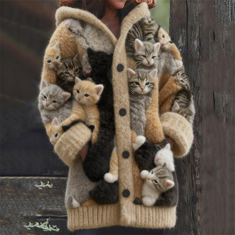 Cardigan au style vintage intemporel
