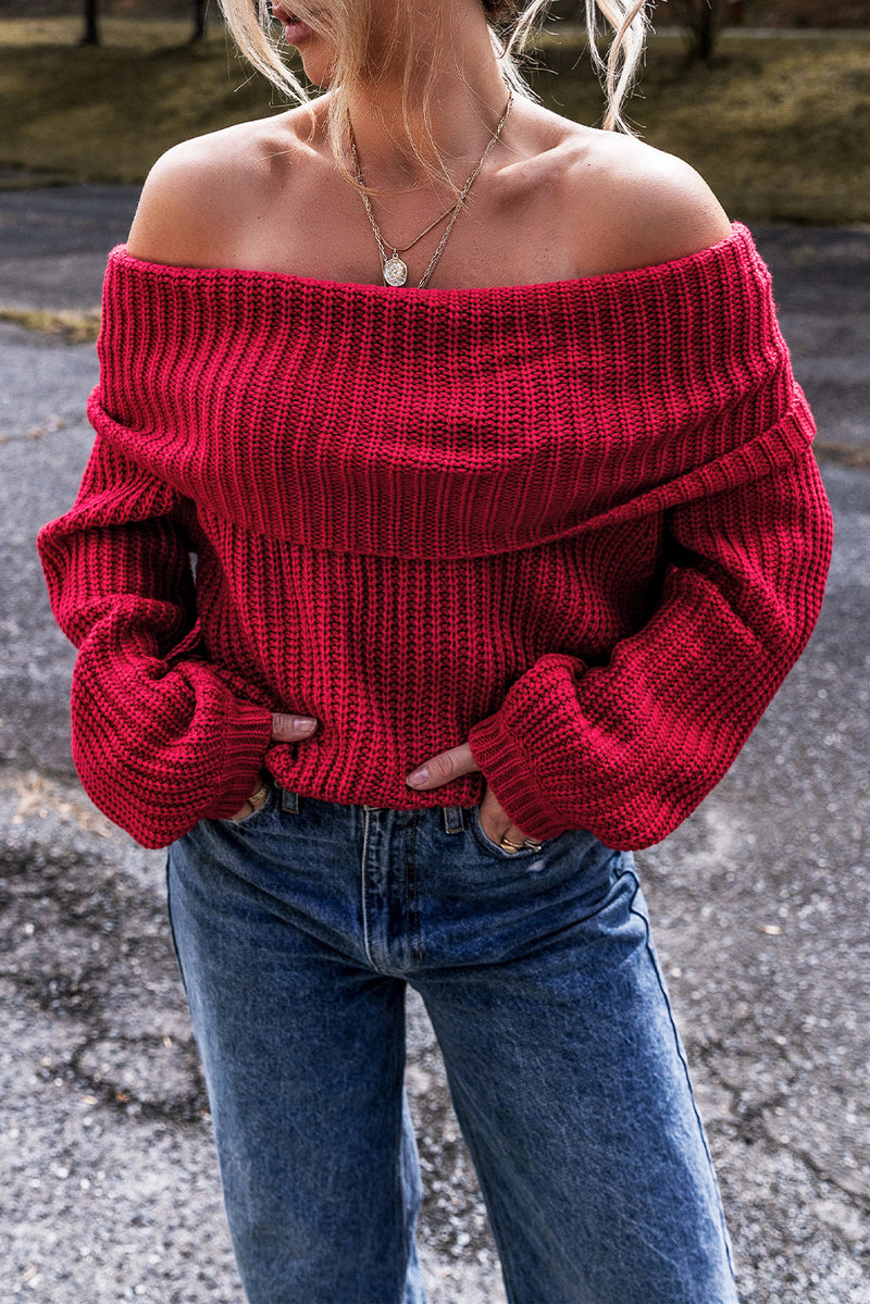 Pull vintage classique