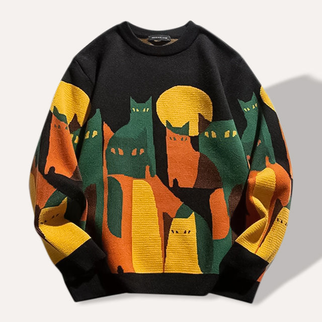 Pull au design classique