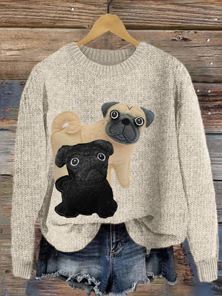 Pull vintage classique
