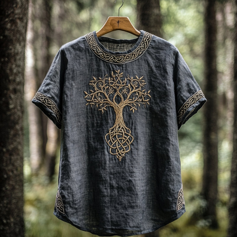 T-Shirt au design réfléchi