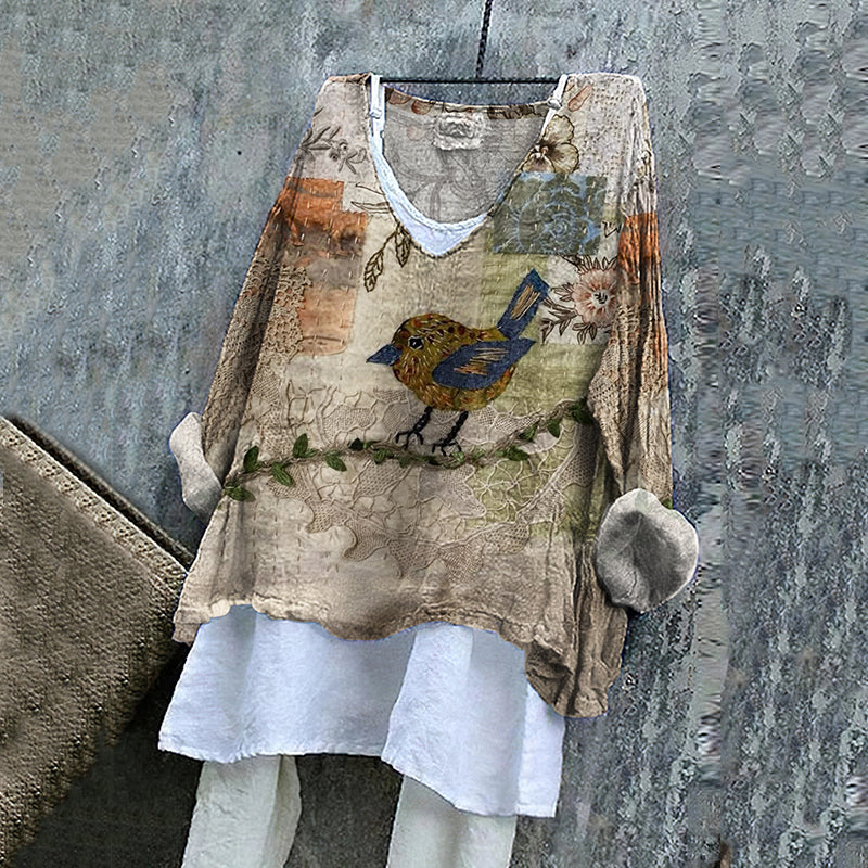Chemise au design gracieux