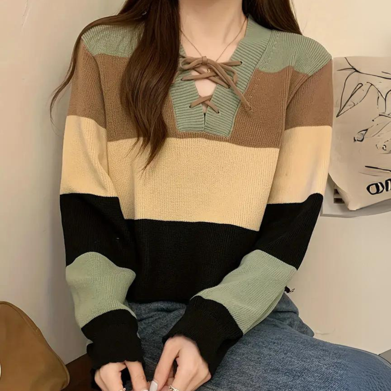 Pull au style vintage intemporel