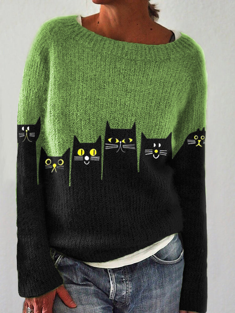 Pull d'inspiration vintage