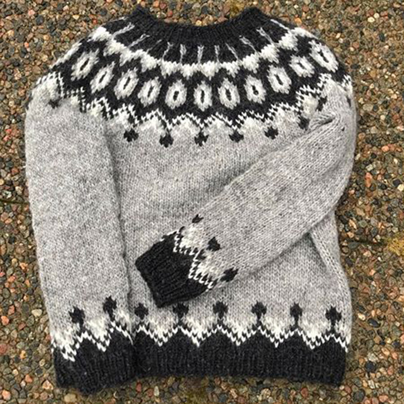 Pull au design classique
