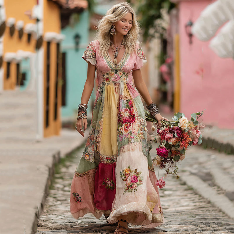 Robe magnifiquement confectionné