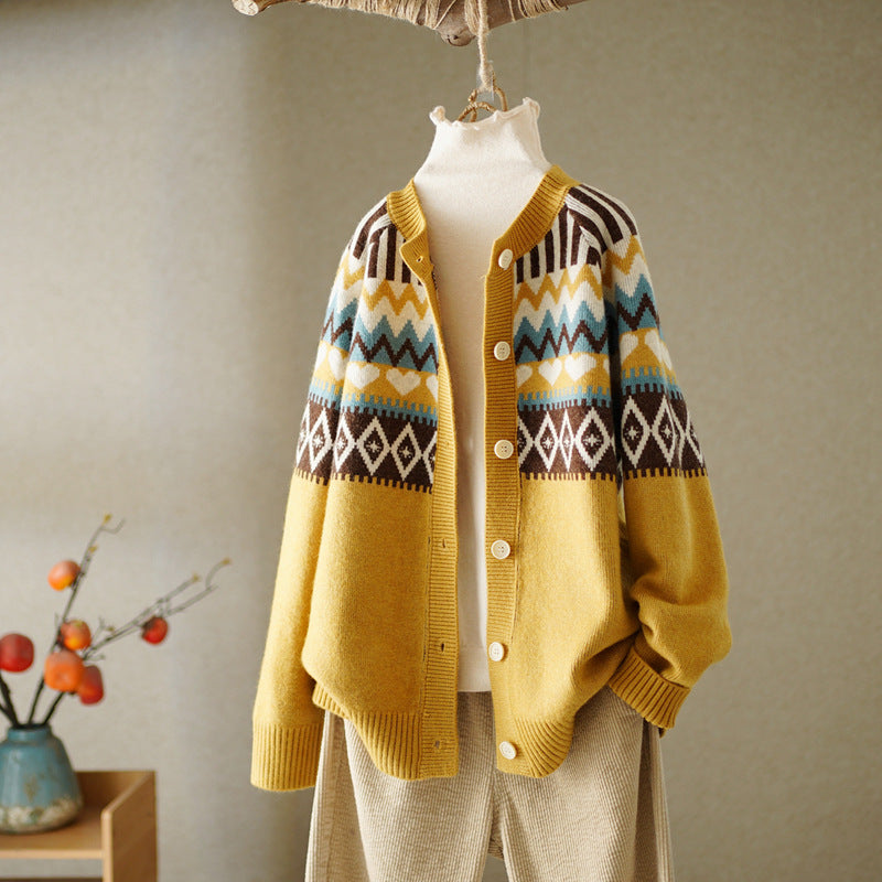 Cardigan magnifiquement confectionné