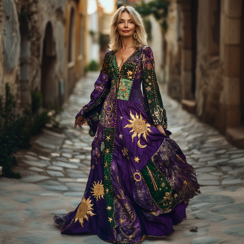 Robe au design classique