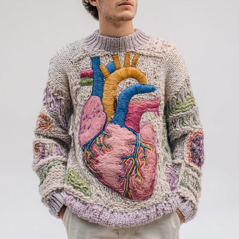 Pull d'inspiration vintage