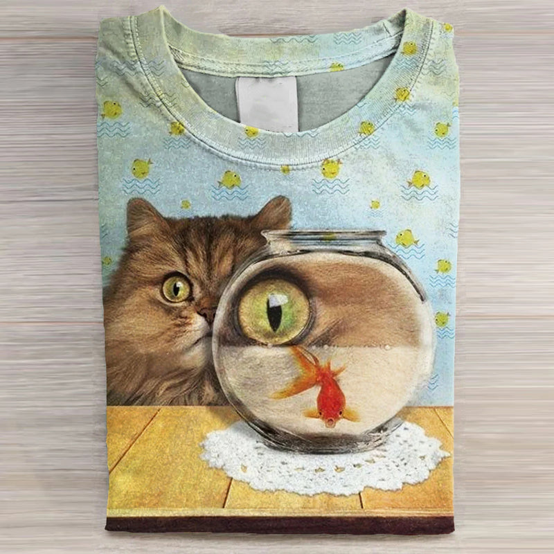 T-Shirt au design réfléchi