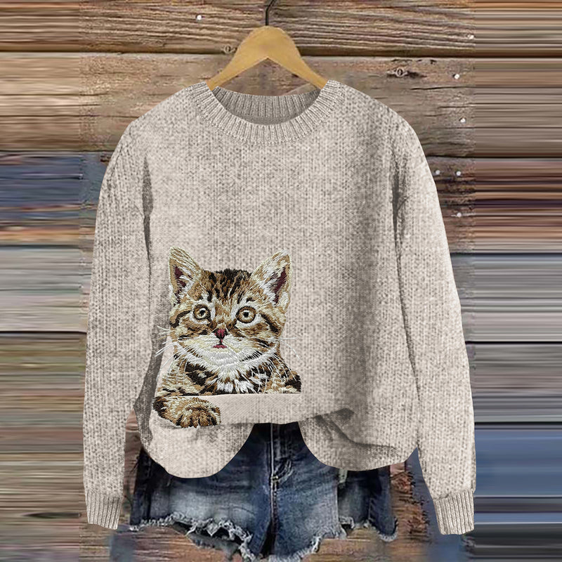 Pull vintage classique