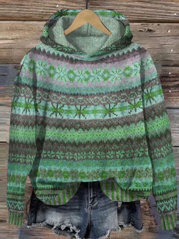 Pull au design réfléchi
