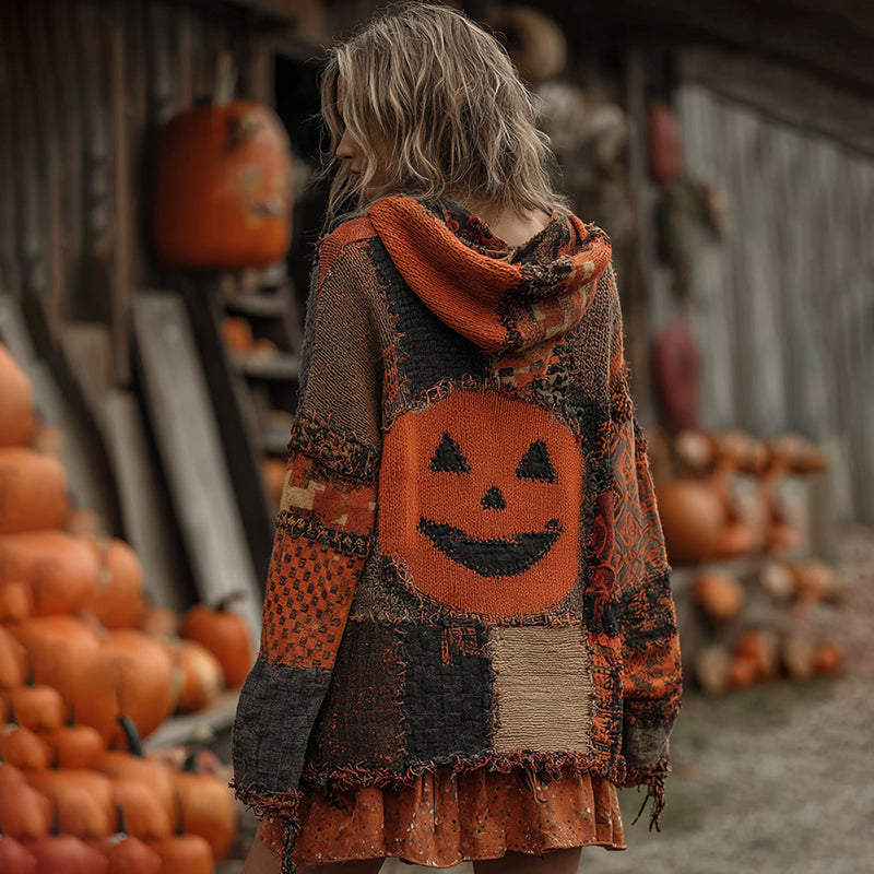 Cardigan au design réfléchi