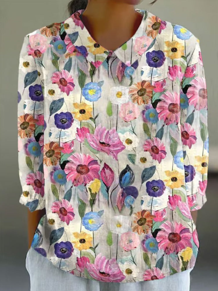 Chemise au design réfléchi