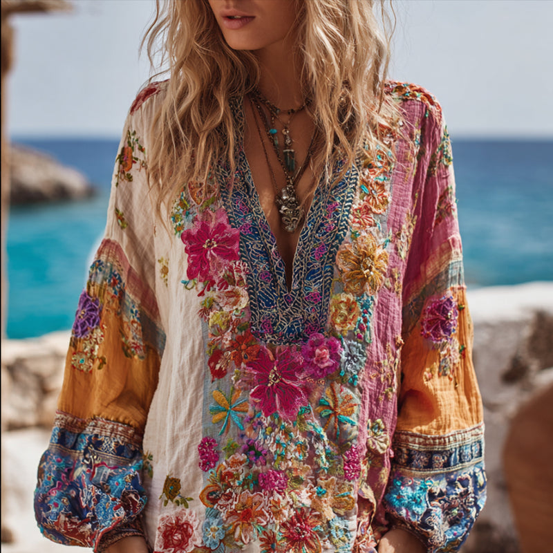 Haut inspiration vintage