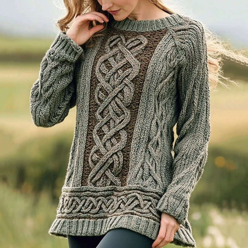 Pull au style vintage intemporel