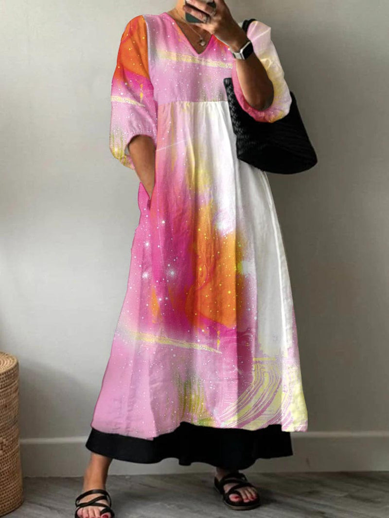 Robe magnifiquement confectionné